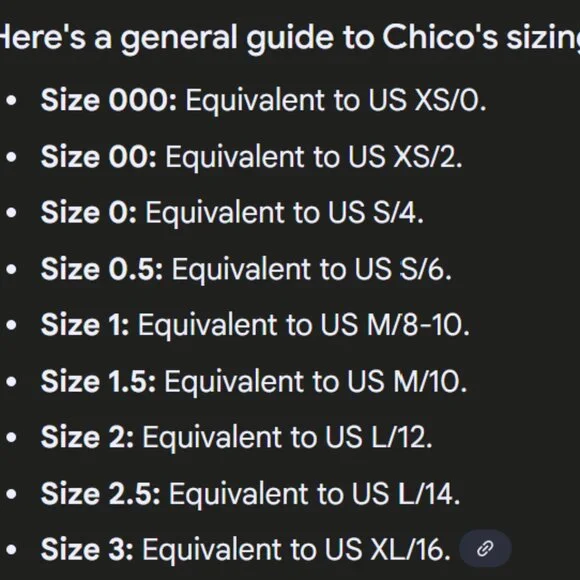 Fabulously Slimming by Chico's - Black Pant - Size 0.5 - EUC - Picture 5 of 5